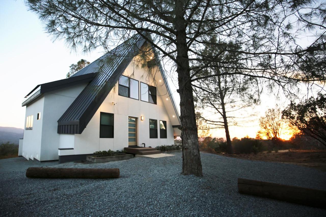 Villa High End A-Frame - Hot Tub - Awesome Views - Yosemite - Electric Vehicle Friendly - Sleeps 10 Oakhurst Exterior foto
