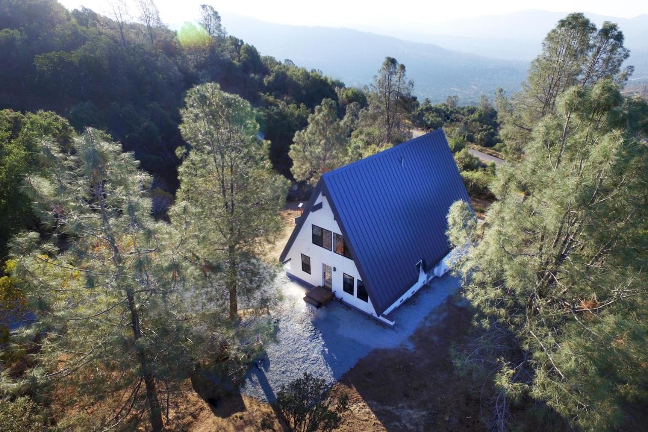 Villa High End A-Frame - Hot Tub - Awesome Views - Yosemite - Electric Vehicle Friendly - Sleeps 10 Oakhurst Exterior foto