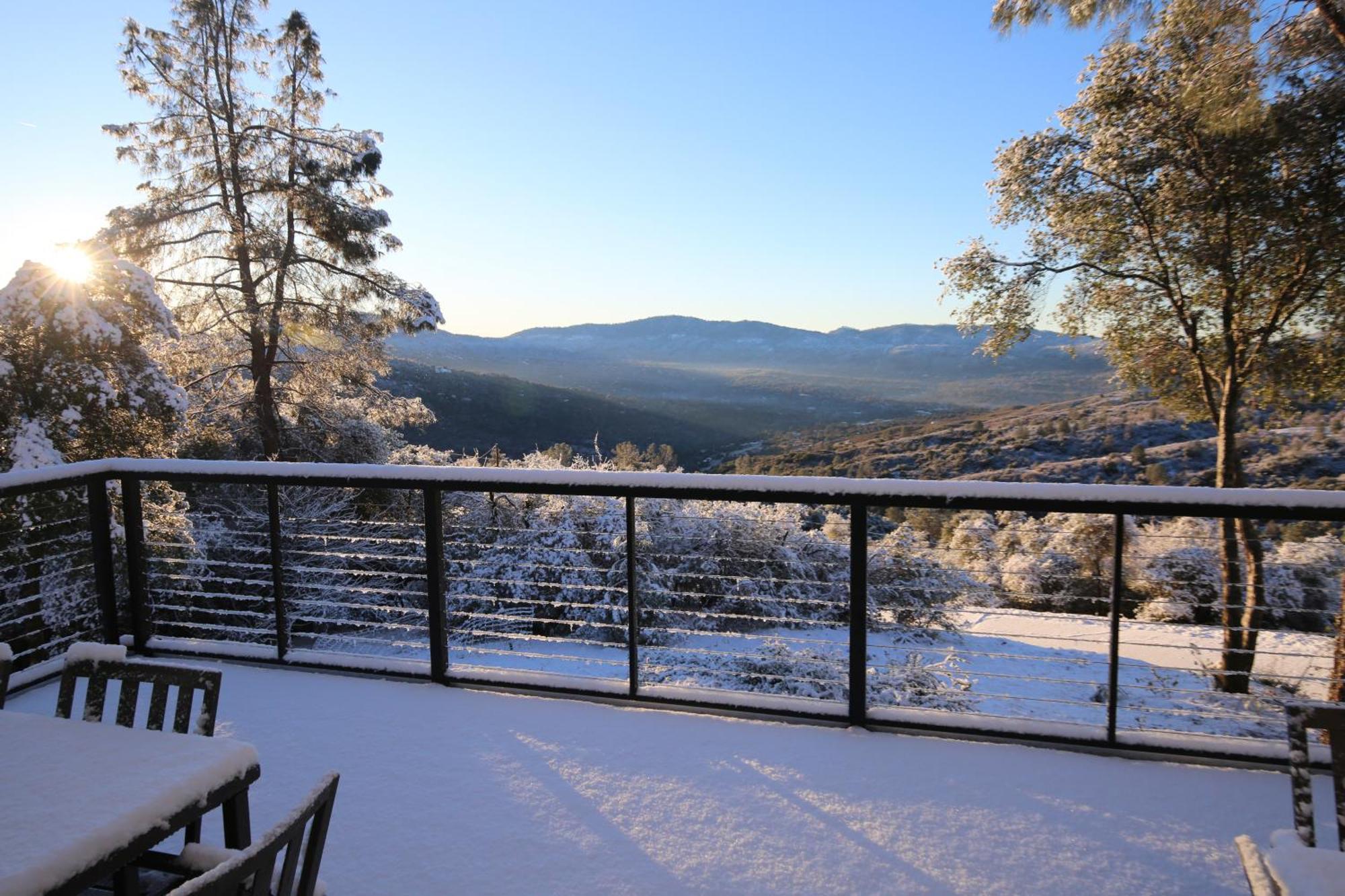 Villa High End A-Frame - Hot Tub - Awesome Views - Yosemite - Electric Vehicle Friendly - Sleeps 10 Oakhurst Exterior foto
